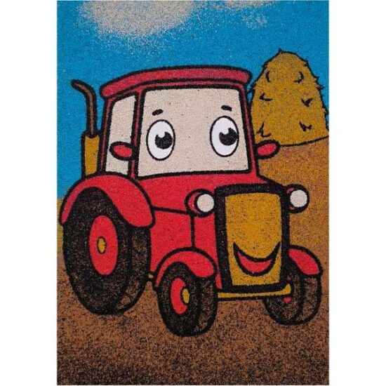 Szemes traktor homokkép