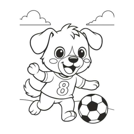 Focista kutyus homokkép