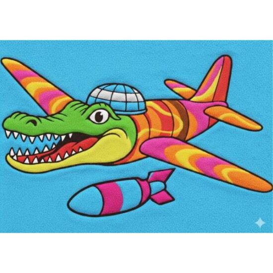 Bombardiro Crocodilo homokkép