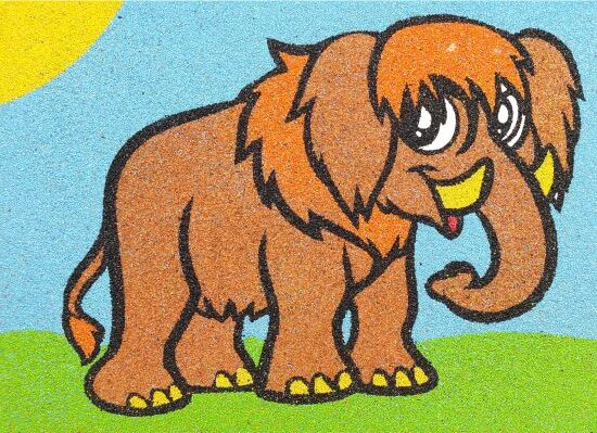 Mamut homokkép