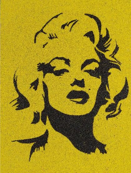 Monroe homokkép