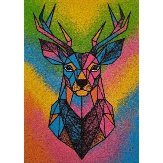Mozaik szarvas